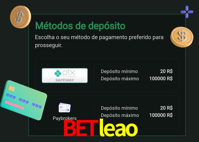 O cassino betleao oferece uma grande variedade de métodos de pagamento