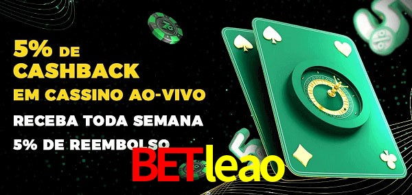 Promoções do cassino ao Vivo betleao